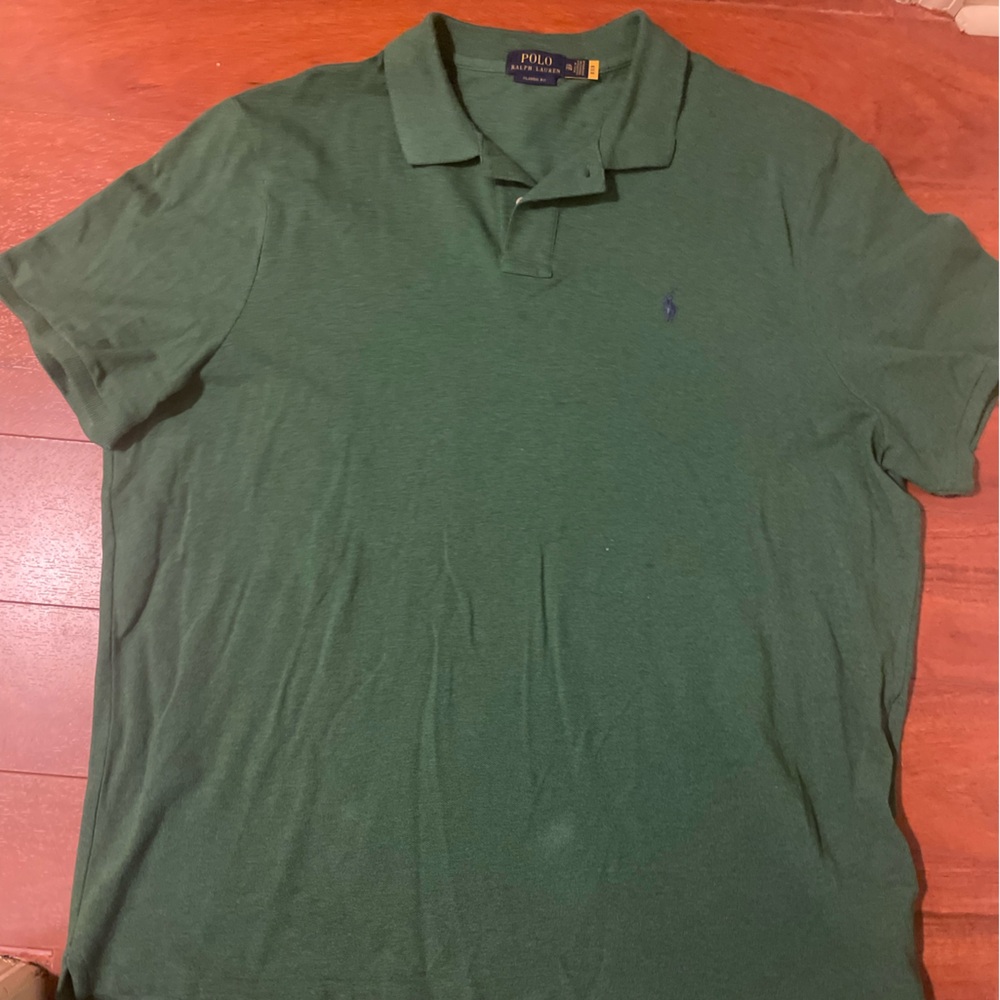 Forrest green Men’s polo Ralph Lauren shirt